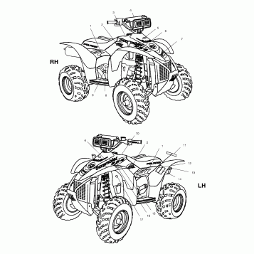 DECALS - A02BA38CA (4969936993A13)