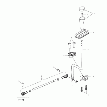 GEAR SELECTOR - A02BA38CA (4969936993C06)