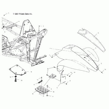 FRONT CAB - A02BA50AA/AB (4969976997A03)