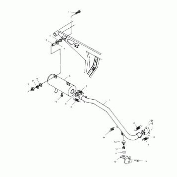 EXHAUST SYSTEM - A02BA50AA/AB (4969976997A08)