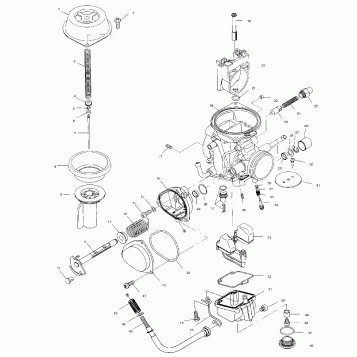 CARBURETOR - A02BA50AA/AB (4969976997D01)