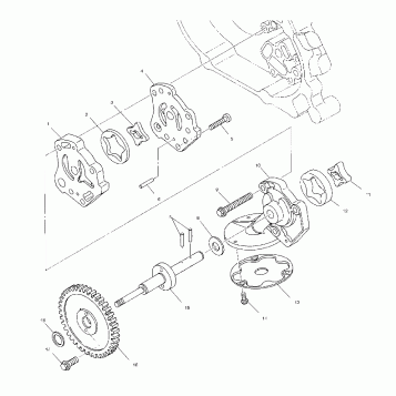 OIL PUMP - A02BA50AA/AB (4969976997D06)