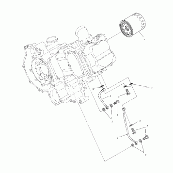 OIL FILTER - A02BA50AA/AB (4969976997D07)
