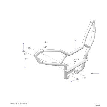 BODY, FRONT BUMPER, TRAIL - A26SEE57A1/A4/A6/A9/B1/B4/B6 (C102820)