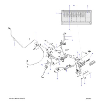 ELECTRICAL, HARNESS - A25SVA85A4 (C102753)