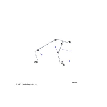 ELECTRICAL, TAILLIGHT HARNESS - A26SDA57A7 (C102611)