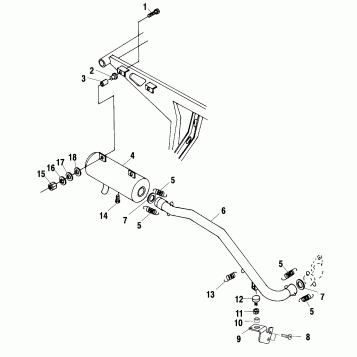 EXHAUST SYSTEM - A02BG50AA/AC (4970027002A08)