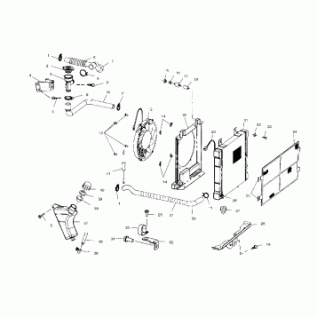 COOLING SYSTEM - A02CD50AA/AB/FB (4970197019A10)