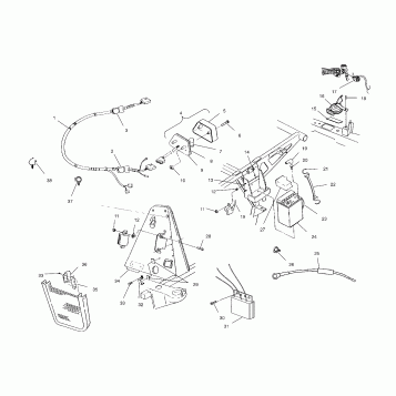 ELECTRICAL/TAILLIGHT - A02CD50AA/AB/FB (4970197019C08)