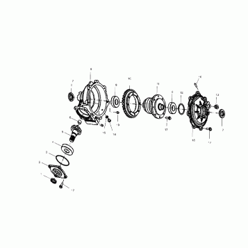 FRONT HOUSING - A02CD50AB/FB (4970197019C10)