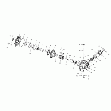 FRONT HOUSING - A02CD50AA (4970197019C11)