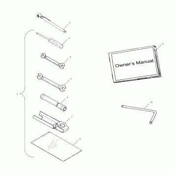 TOOL KIT - A02CD50AA/AB/FB (4970197019E06)