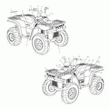 DECALS - A02CG38CA (4970247024A06)