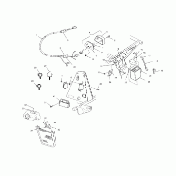 ELECTRICAL/TAILLIGHT - A02CG38CA (4970247024C06)