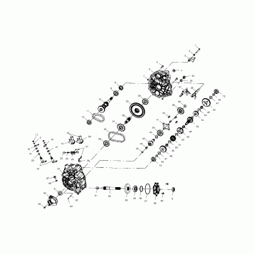 GEARCASE - A02CG38CA (4970247024C07)