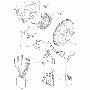 MAGNETO - A02CG38CA (4970247024D04)