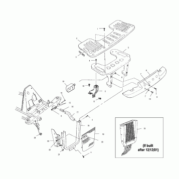 FRONT RACK and BUMPER MOUNTING - A02CK32AA (4970287028A07)