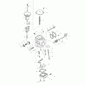 CARBURETOR - A02CK32AA (4970287028C09)