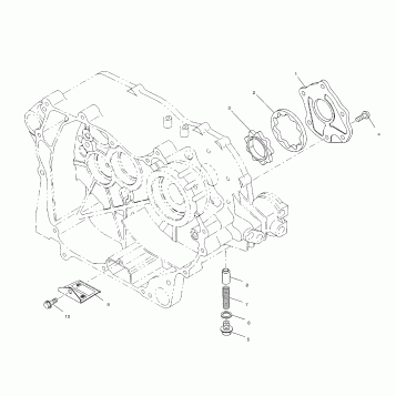 OIL PUMP - A02CK32AA (4970287028C13)