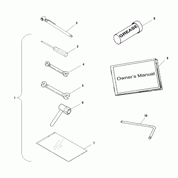 TOOL KIT - A02CK32AA (4970287028D08)