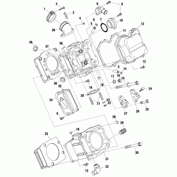 CYLINDER - A02CK42AA/AB (4970327032C07)