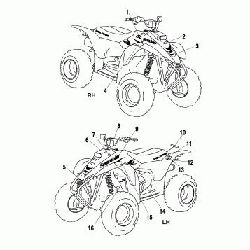 DECALS - A02EA05CA (4970817081C04)