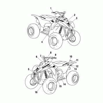 DECALS - A02EA09CA/CB/CC (4970857085C04)