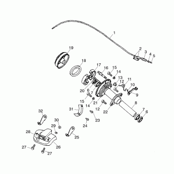 REAR BRAKE - A02EA05CA (4970887088B10)
