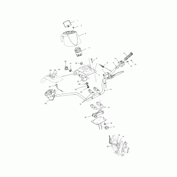 HANDLEBAR - A02CB50FC (4974857485B09)