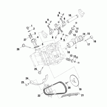 INTAKE and EXHAUST - A02CB50FC (4974857485D06)
