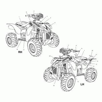 DECALS - A03BG50AA (4975117511A13)