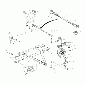 A-ARM/STRUT MOUNTING - A03BG50AA (4975117511B04)