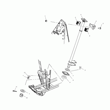 STEERING POST - A03BG50AA (4975117511B07)