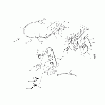 ELECTRICAL/TAILLIGHT - A03BG50AA (4975117511C06)