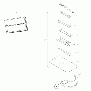 TOOL KIT - A03BG50AA (4975117511D13)