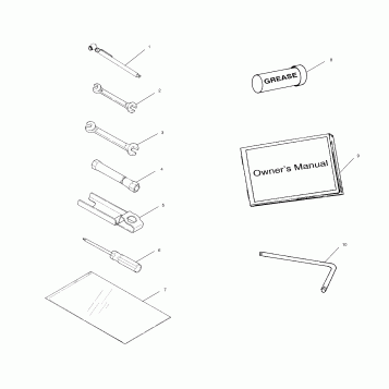 TOOL KIT - A03CD32AA/AB/AC/FB (4975217521D14)