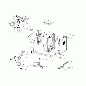 COOLING SYSTEM - A03CD50FB (4975277527A09)