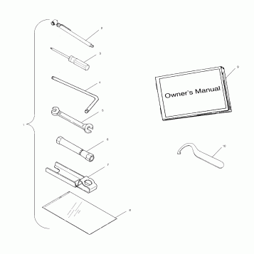 TOOL KIT - A03CD50FB (4975277527E01)