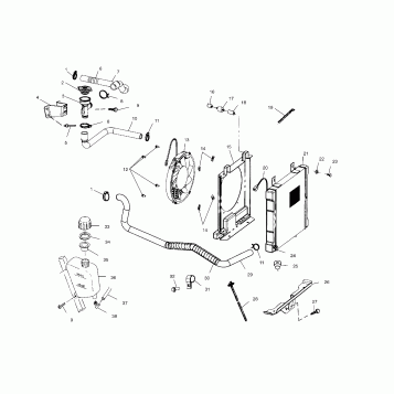 COOLING SYSTEM - A03CH42AA/AB/AC (4975377537A09)