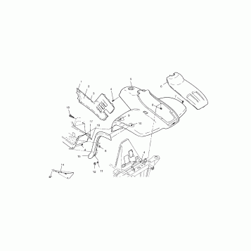 FRONT CAB - A03CH50AA/AB/AC/AD/AE/AH/AJ (4975417541A05)