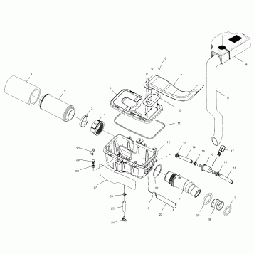AIR BOX - A03CH50AA/AB/AC/AD/AE/AH/AJ (4975417541B01)