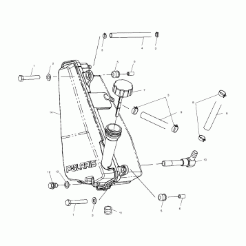 OIL TANK - A03CH42AA/AB/AC (4975417541B13)