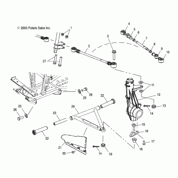 A-ARM/STRUT MOUNTING - A03CH42AA/AB/AC (4975417541C02)