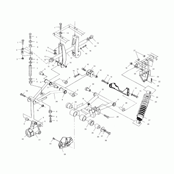 REAR SUSPENSION - A03CH50AA/AB/AC/AD/AE/AH/AJ (4975417541C05)