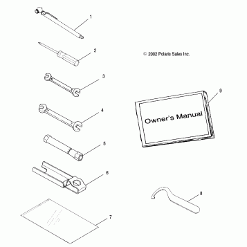 TOOL KIT - A03CH50AA/AB/AC/AD/AE/AH/AJ (4975417541E02)