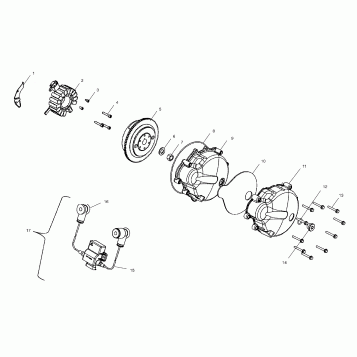 MAGNETO - A03CH68AA/AC/AF/AH/AL (4975557555D13)