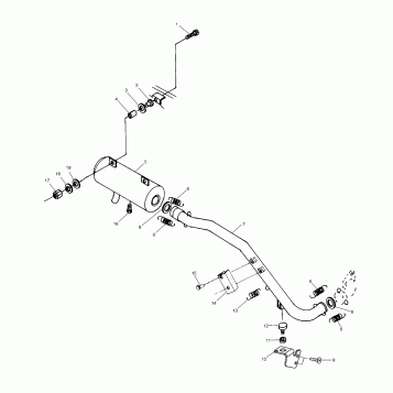 EXHAUST SYSTEM - A03CL50AA (4975687568A08)