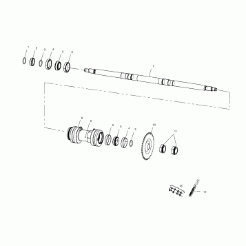 REAR DRIVE - A03CL50AA (4975687568B12)