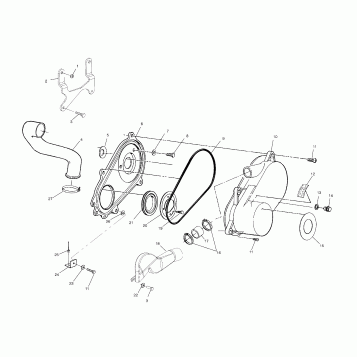 CLUTCH COVER - A03CL50AA (4975687568C06)