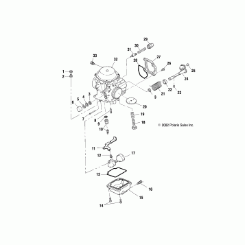 CARBURETOR - A03CL50AA (4975687568D07)